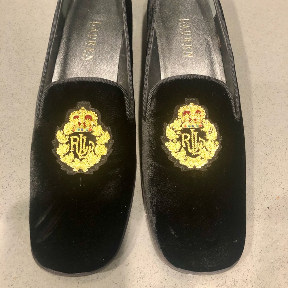 Ralph Lauren Velvet Loafers